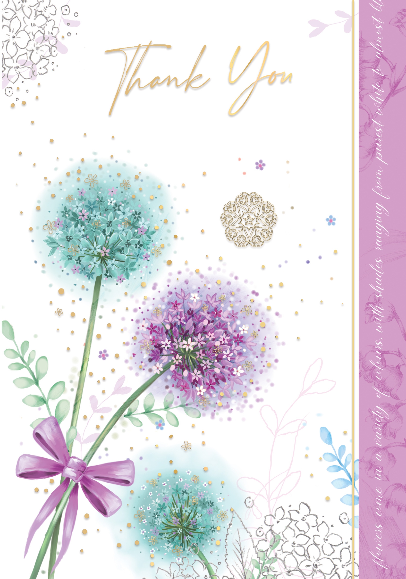 THANK YOU CARDS, Alliums [Packs Only]