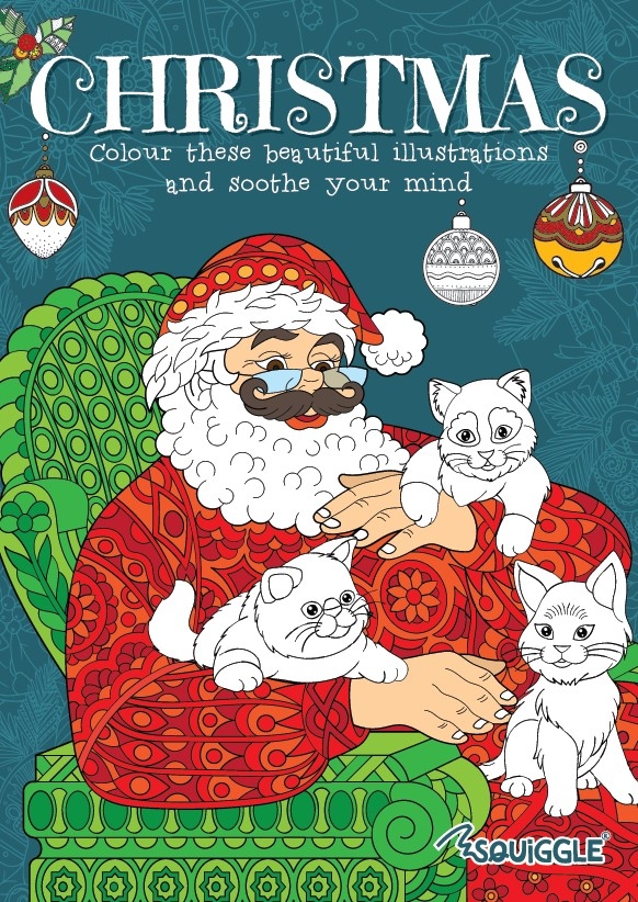 XMAS COLOURING BOOK,Advanced [Packs Only]