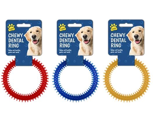CHEWY DENTAL RING, Dog Essential 15cm [Splittable] PET0010