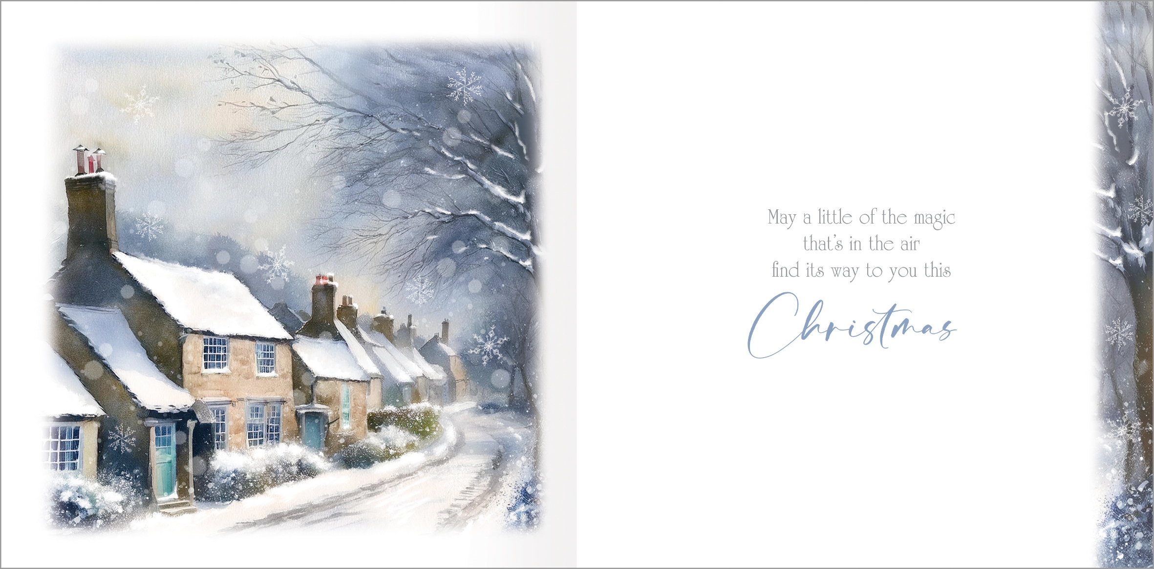BOXED CARDS,Premium,All Is Calm Square 10`s [Splittable]