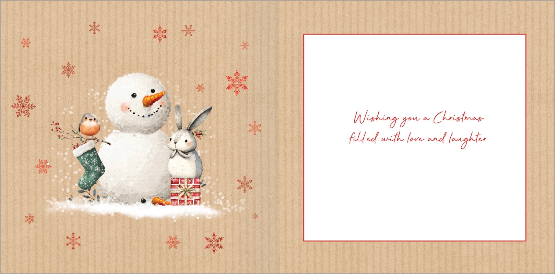 BOXED CARDS,Premium,Snowy & Friends Square 10`s [Splittable]