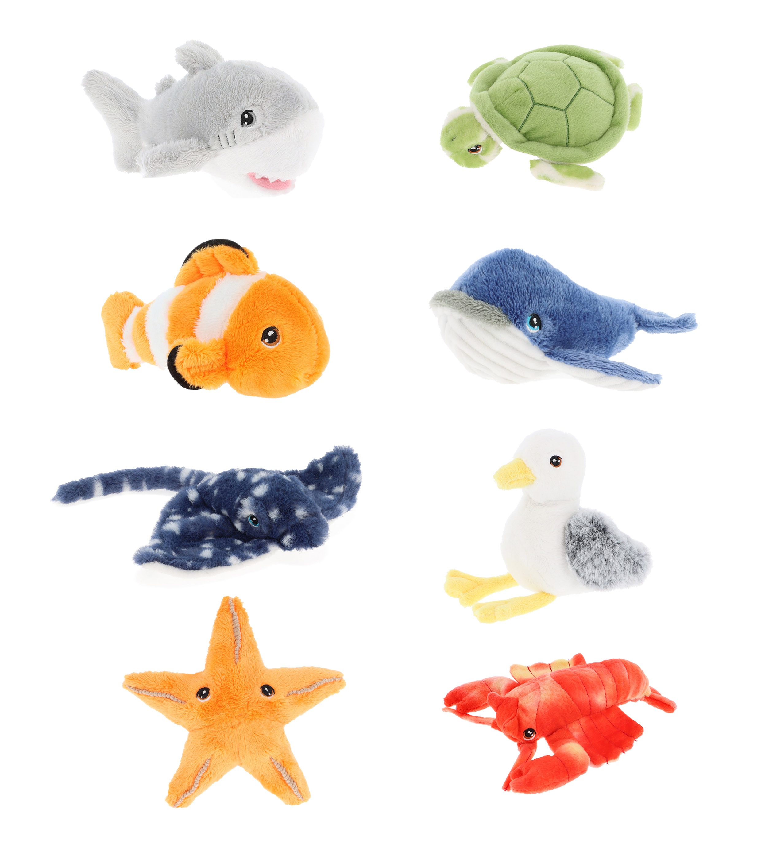SEALIFE,Collectables,14cm 8 Assorted (Keeleco) [Packs Only]
