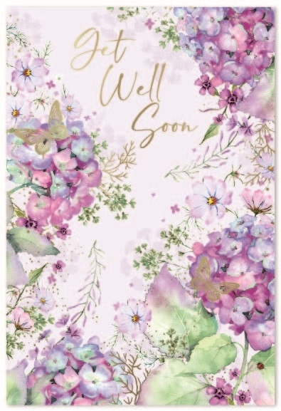 GET WELL CARDS, Floral [Packs Only]