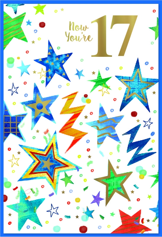 AGE 17 CARDS, Male Stars [Packs Only]