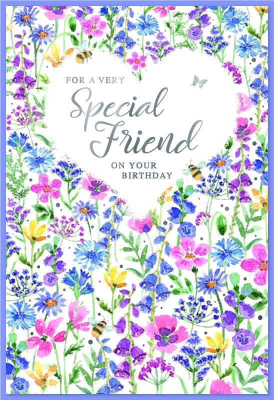 SPECIAL FRIEND CARDS, Wild Flowers [Packs Only]