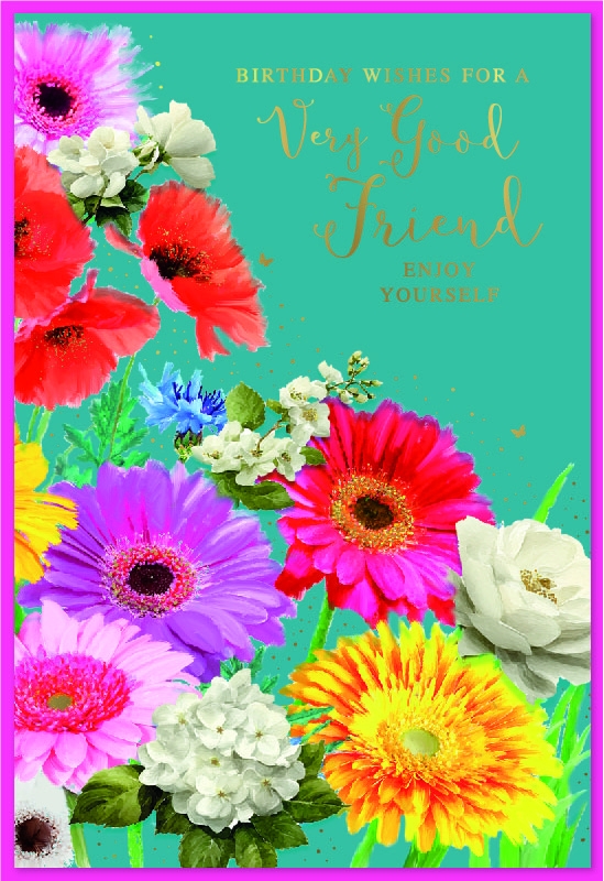 VERY GOOD FRIEND CARDS, Floral [Packs Only]