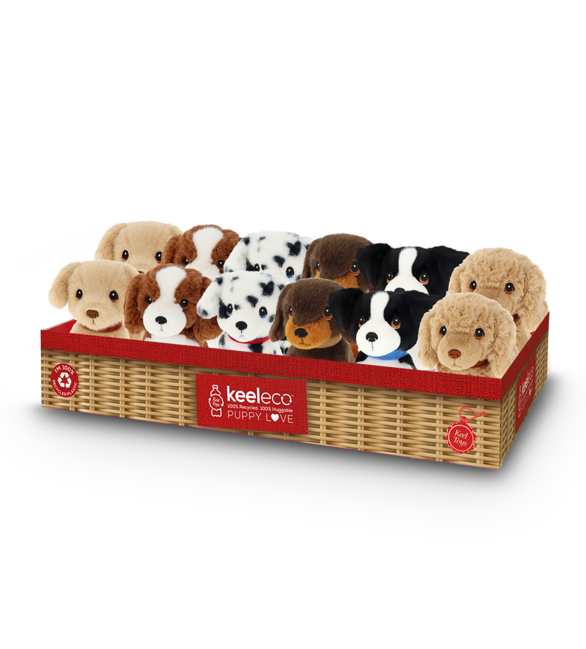 PUPPY LOVE,14cm 6 Assorted CDU(Keeleco) [Packs Only]