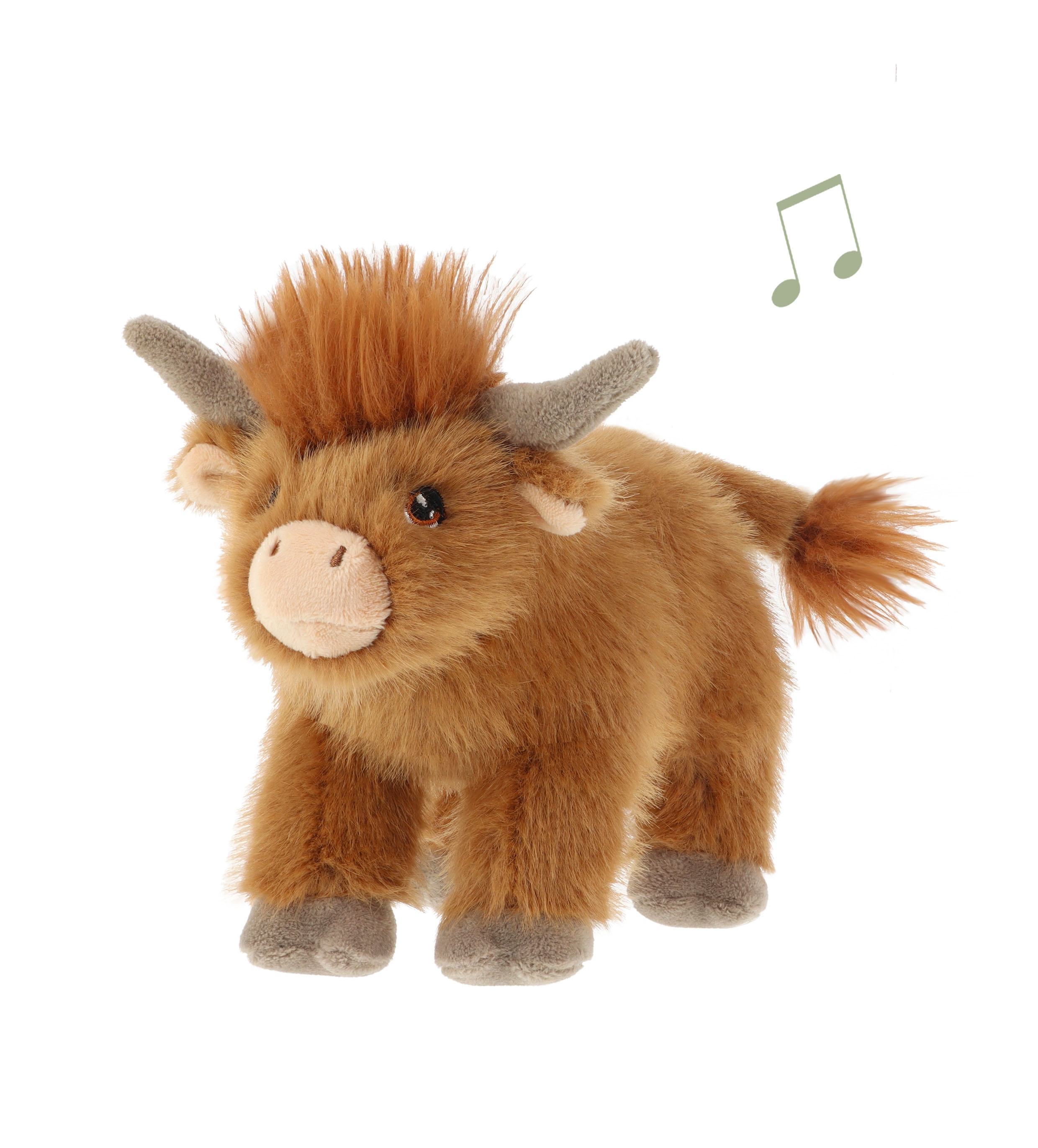 HIGHLAND COW,15cm With Sound CDU(Keeleco)[Packs Only]