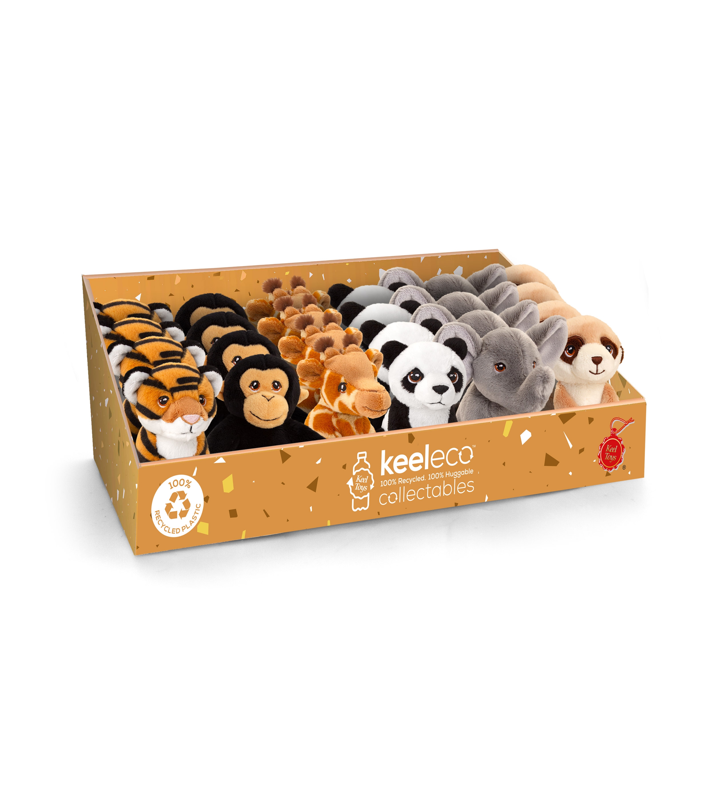WILDLIFE,Collectables,12cm 6 Assorted CDU (Keeleco) [Packs Only]