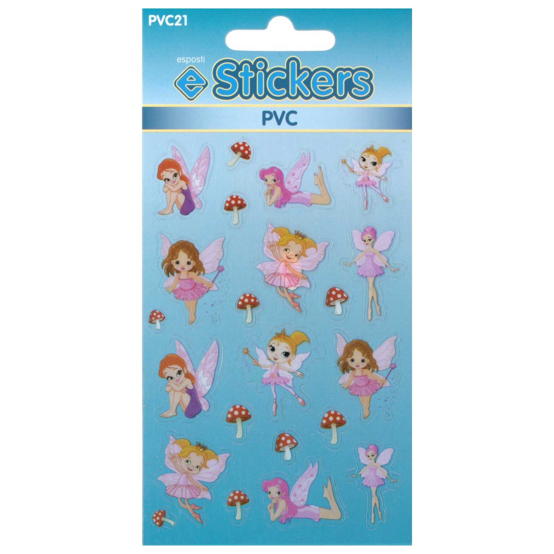STICKERS,PVC Fairies [Packs Only]