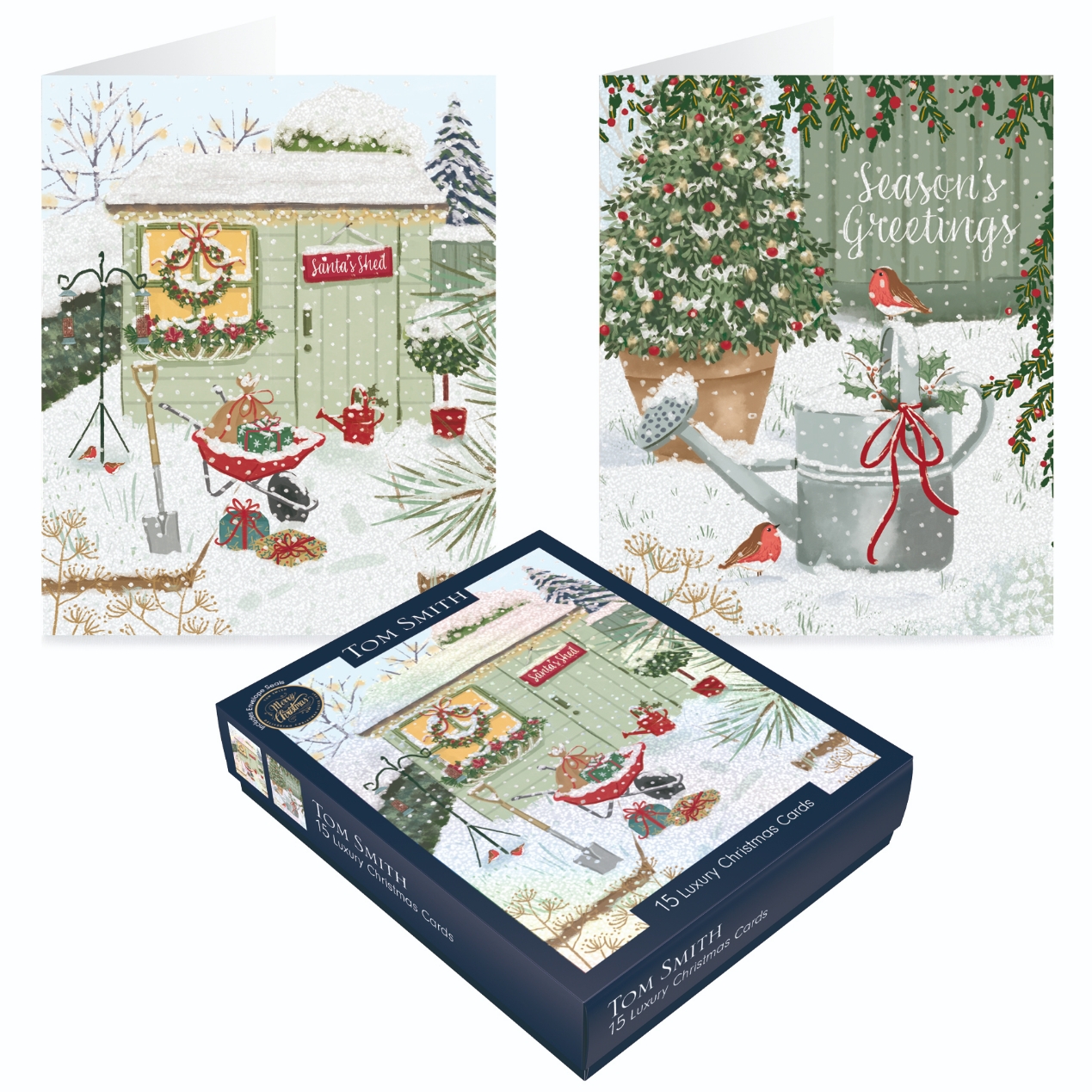 BOXED CARDS,Santa`s Shed 20`s (Bulk) [Packs Only]