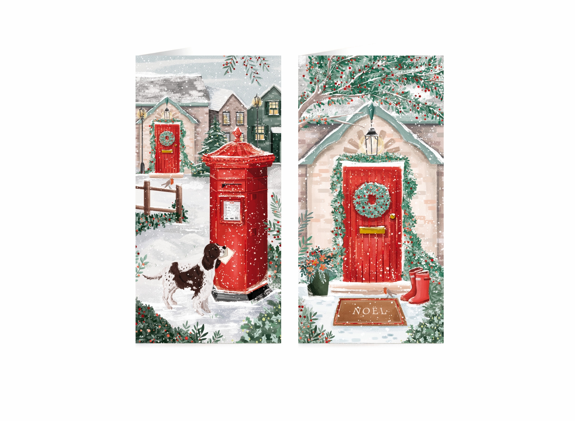 BOXED CARDS,Postbox Front Door Slim 15`s (Bulk) [Packs Only]