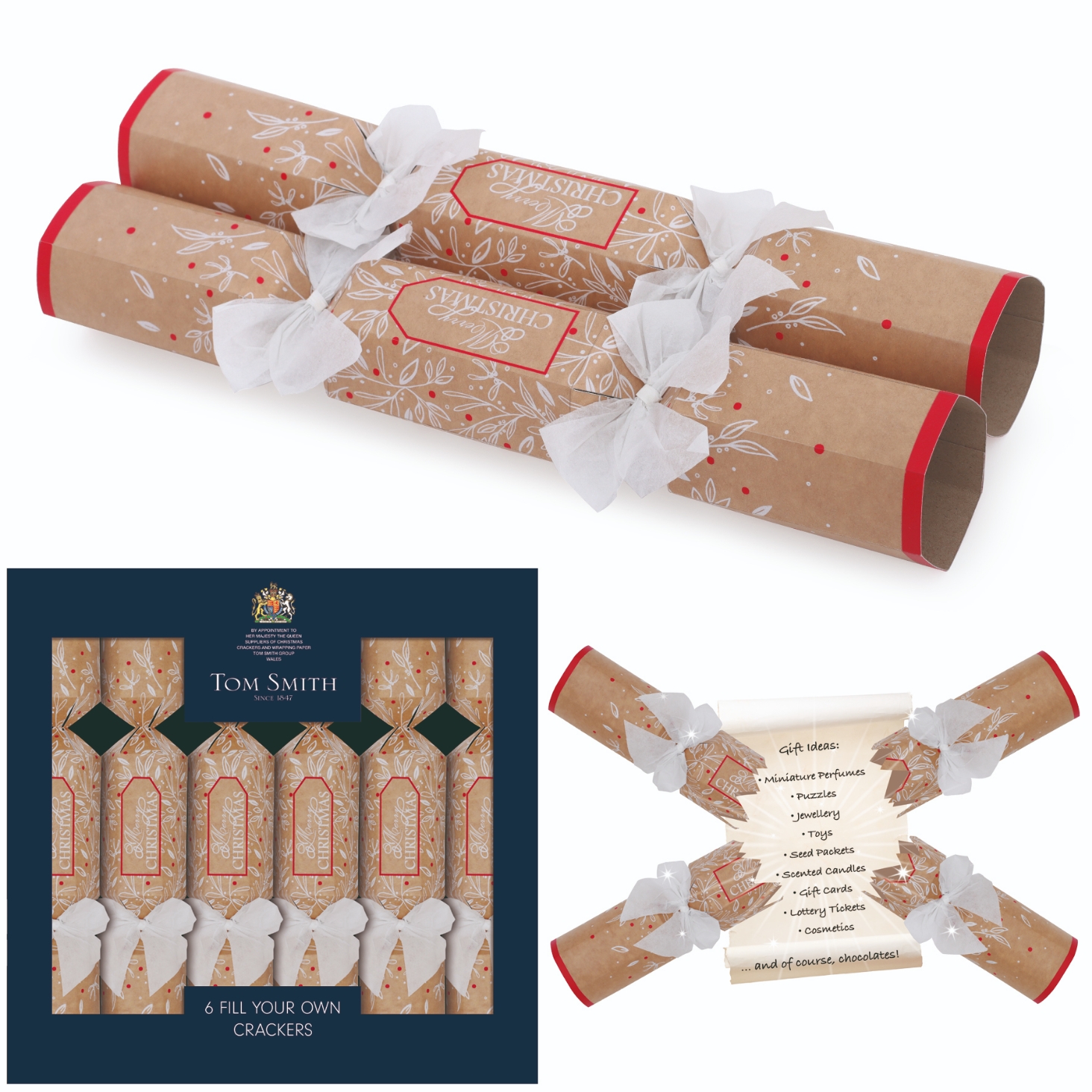 CRACKERS,35cm Fill Your Own 6`s [Splittable]