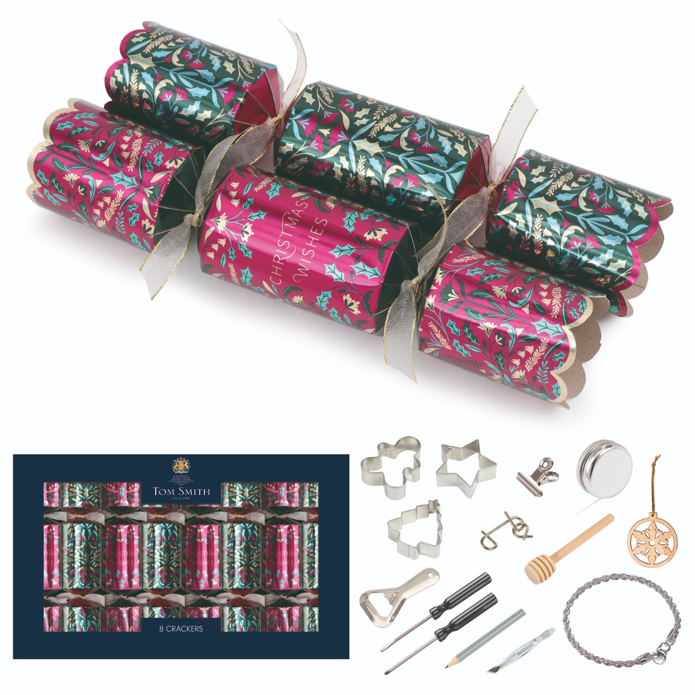 CRACKERS,35cm Luxury Wide Barrel Jewell 8`s
