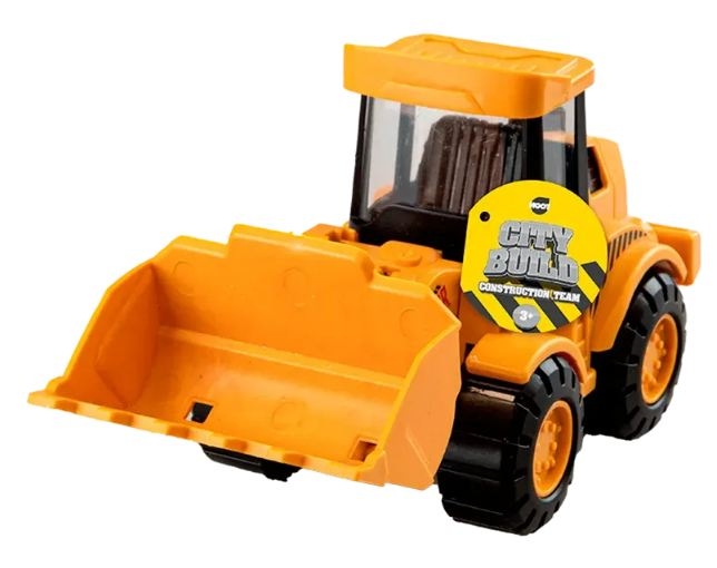 CONSTRUCTION TEAM, Push & Go Vehicles CDU [Packs Only] TOY12497OB