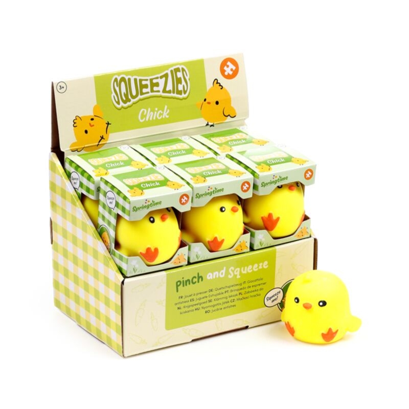 CHICK SQUEEZIES,CDU 7cm [Packs Only]
