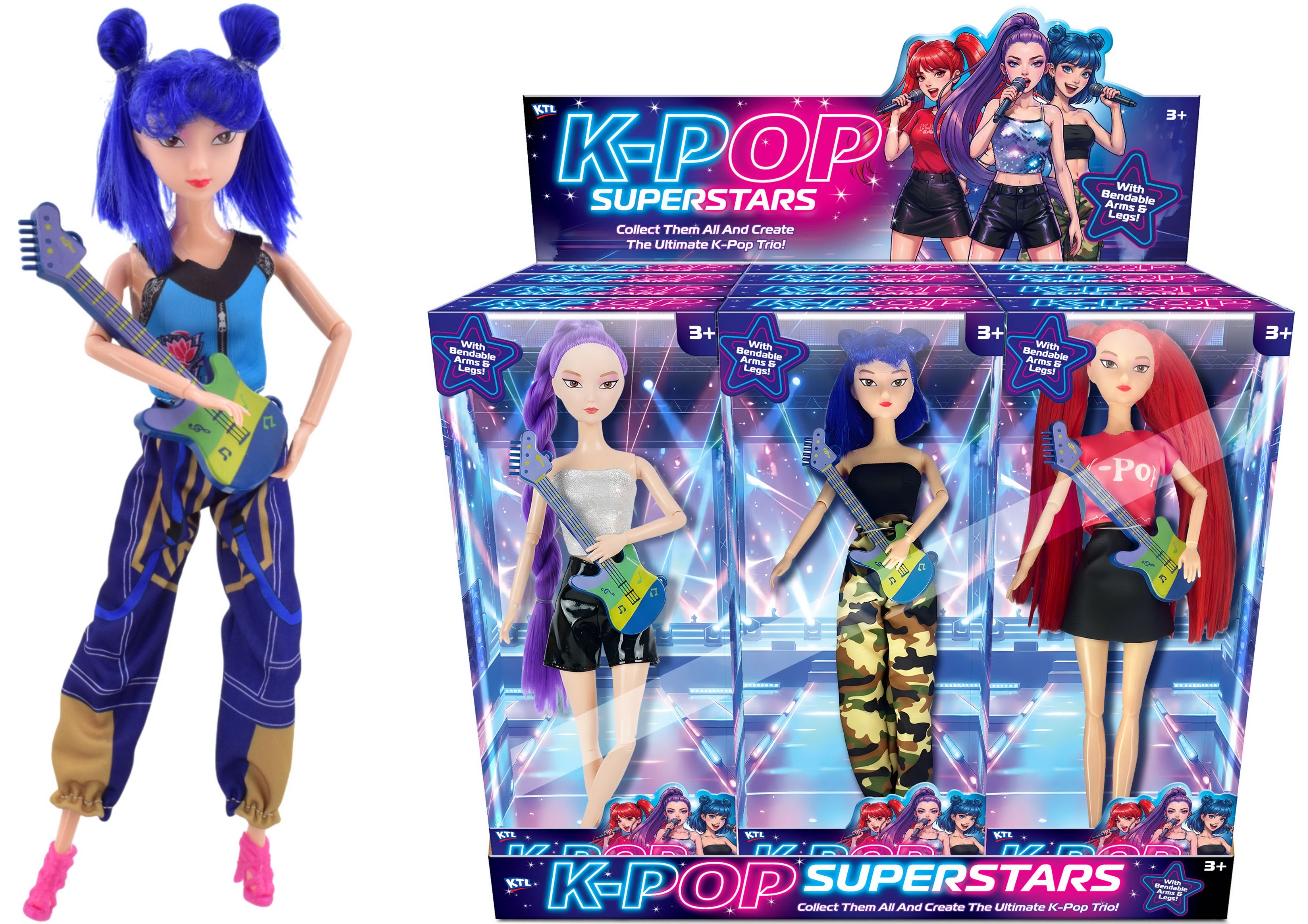 DOLL,K-Pop Superstars With Musical Instruments 11.5