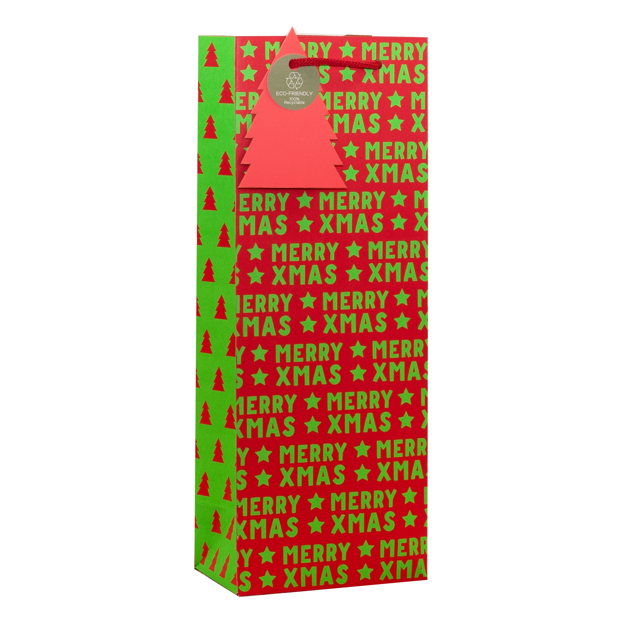 GIFT BAG,Merry Christmas (Bottle) [Packs Only]