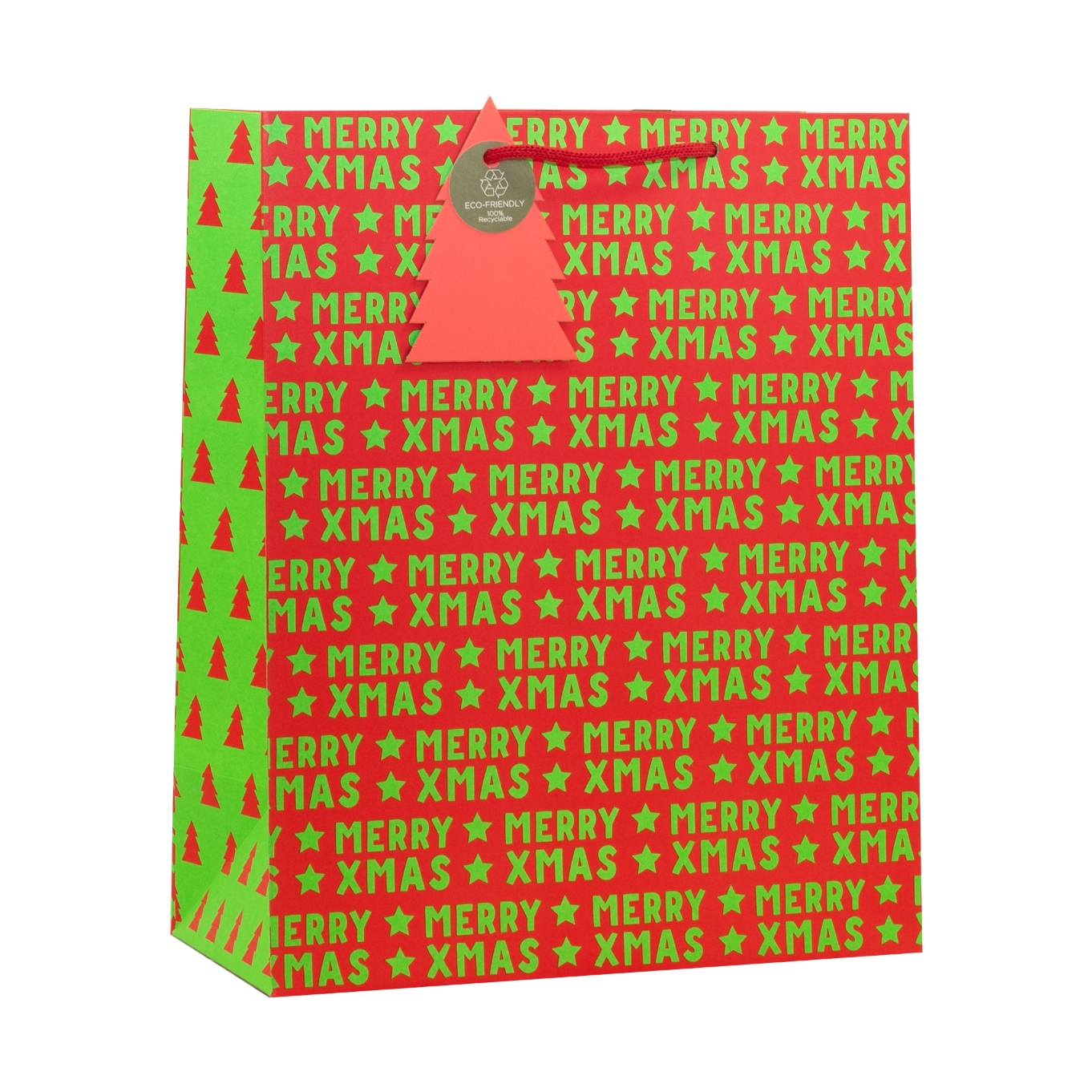 GIFT BAG,Merry Christmas (Medium) [Packs Only]