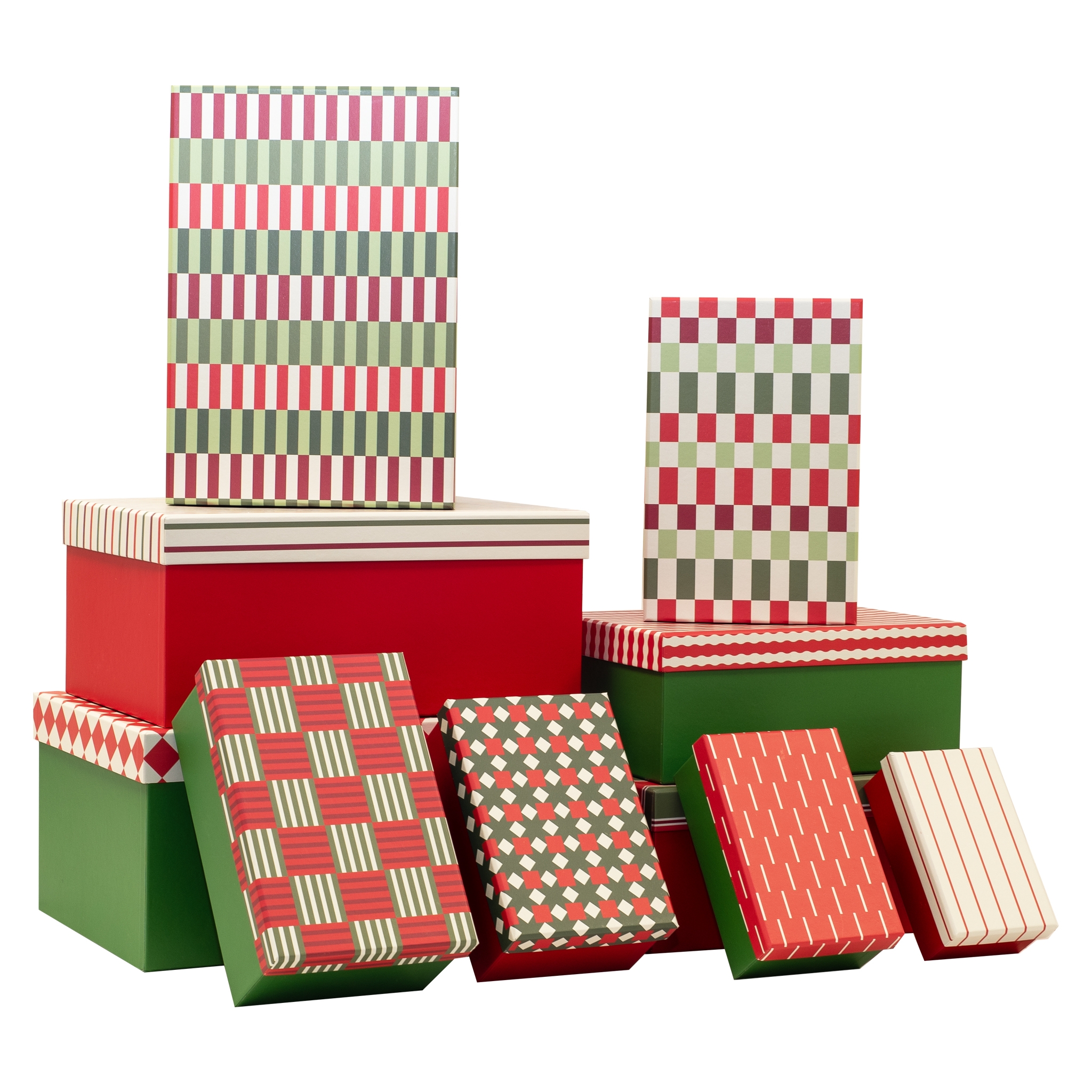 GIFT BOX,Christmas Essentials (24) 10`s