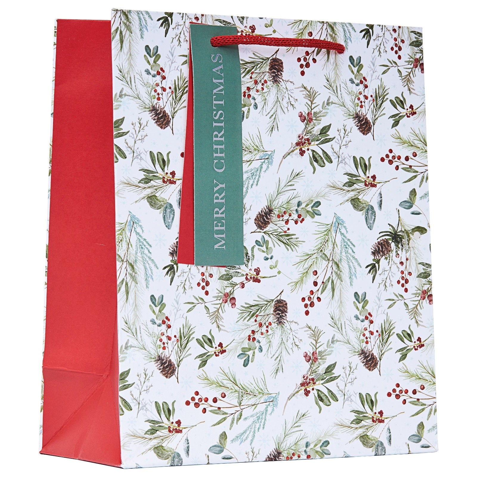 GIFT BAG,Frosted Foliage (Medium) [Packs Only]