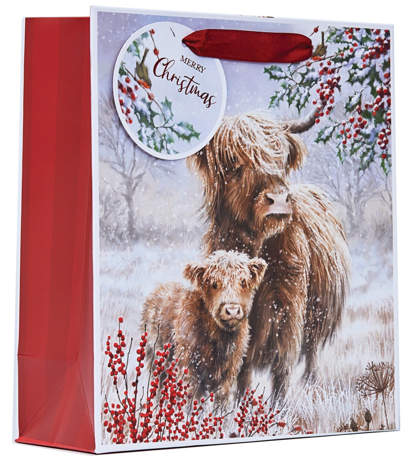 GIFT BAG,Highland Cow (Medium) [Packs Only]