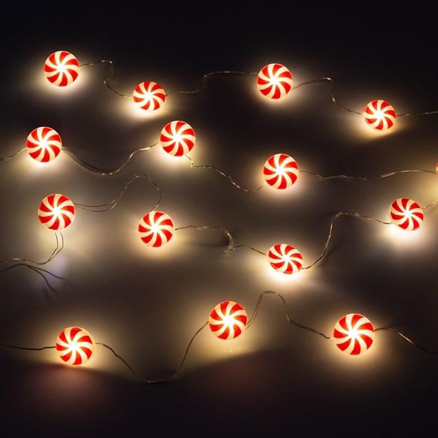 10LED Candy Copper Wire String Warm White. [Packs Only]