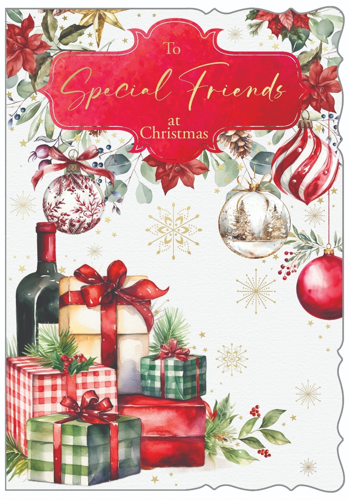 XMAS CARDS,Special Friends, Presents & Baubles [Packs Only]