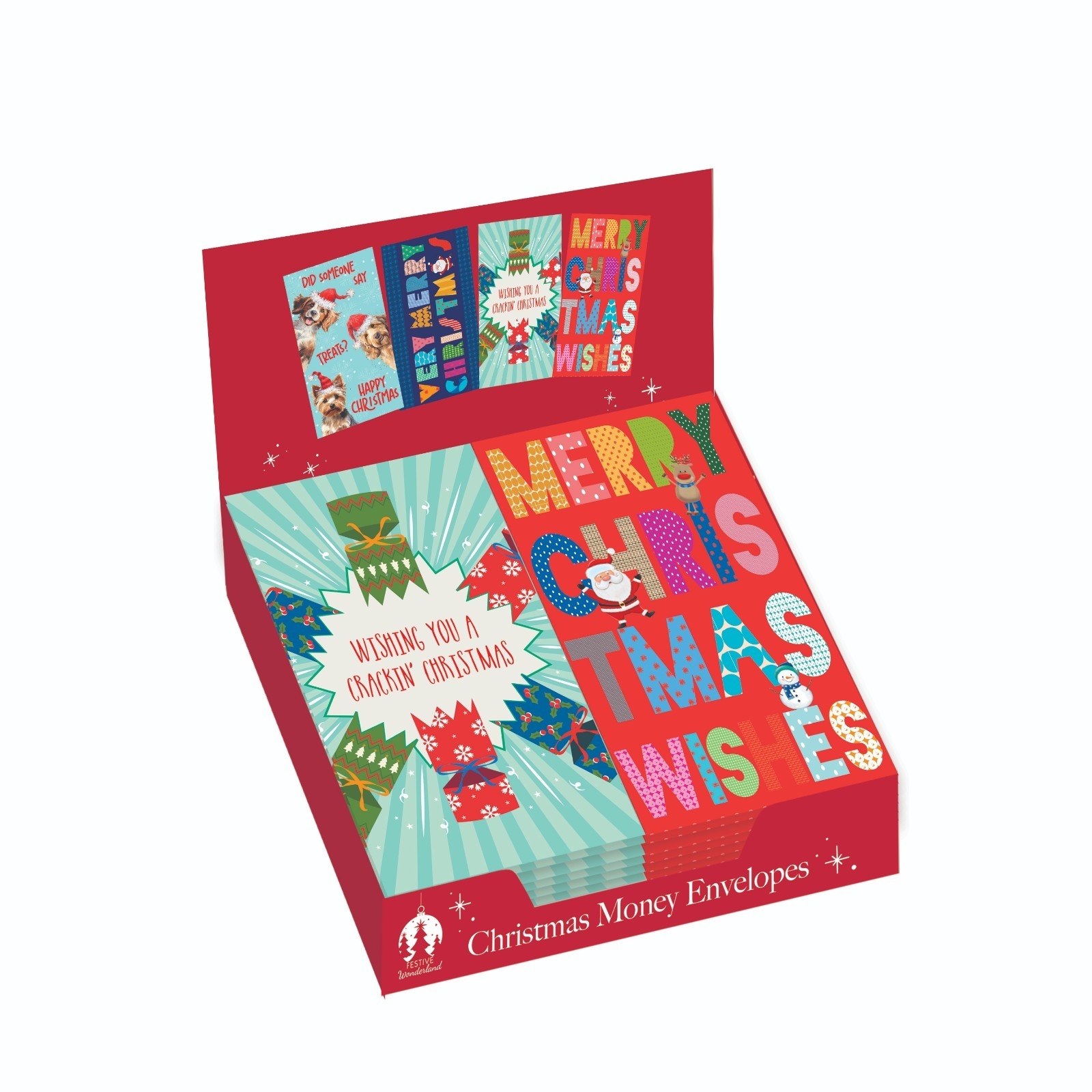 XMAS MONEY WALLETS,Cute Assorted [Packs Only]
