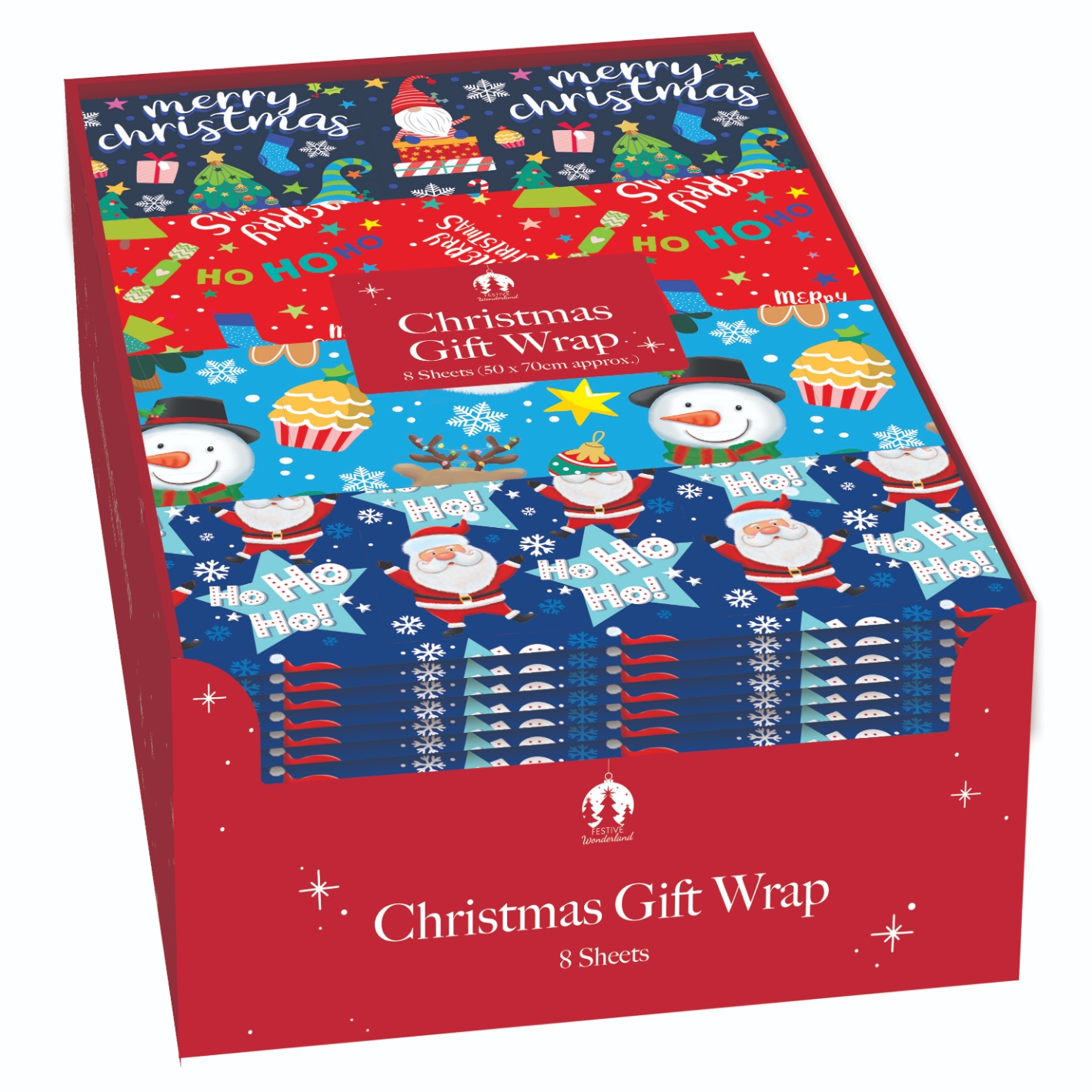XMAS WRAP,Shingle Sheets Cute 8`s [Splittable]