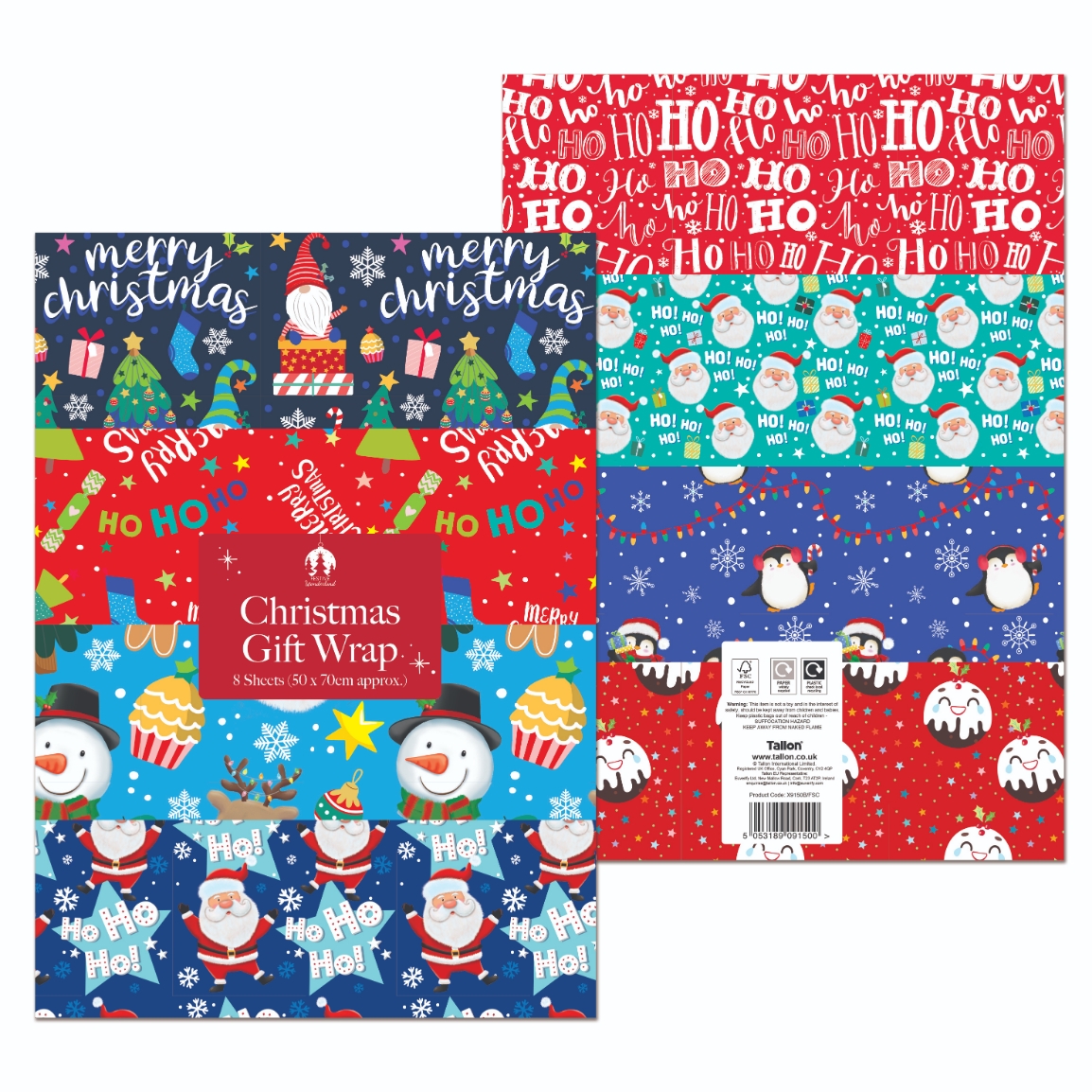 XMAS WRAP,Shingle Sheets Cute 8`s [Splittable]