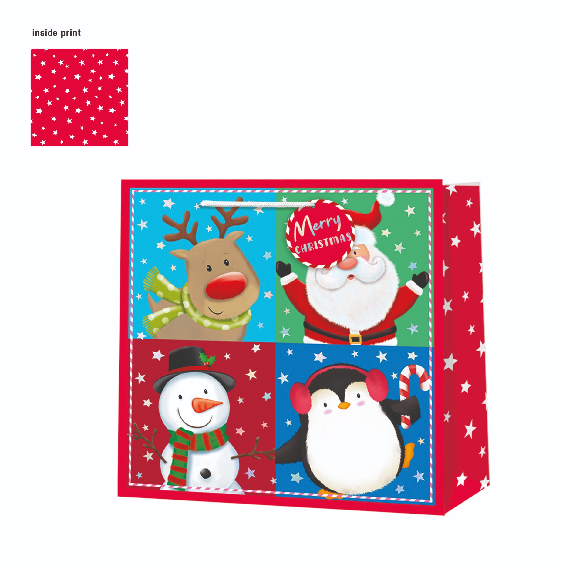 GIFT BAG,Cute Characters (Giant Square) [Packs Only]