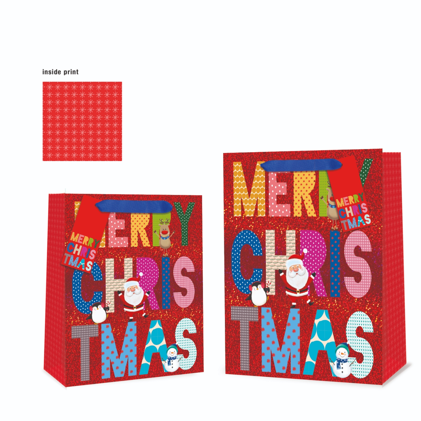 GIFT BAG,Fun Text (Large) [Packs Only]