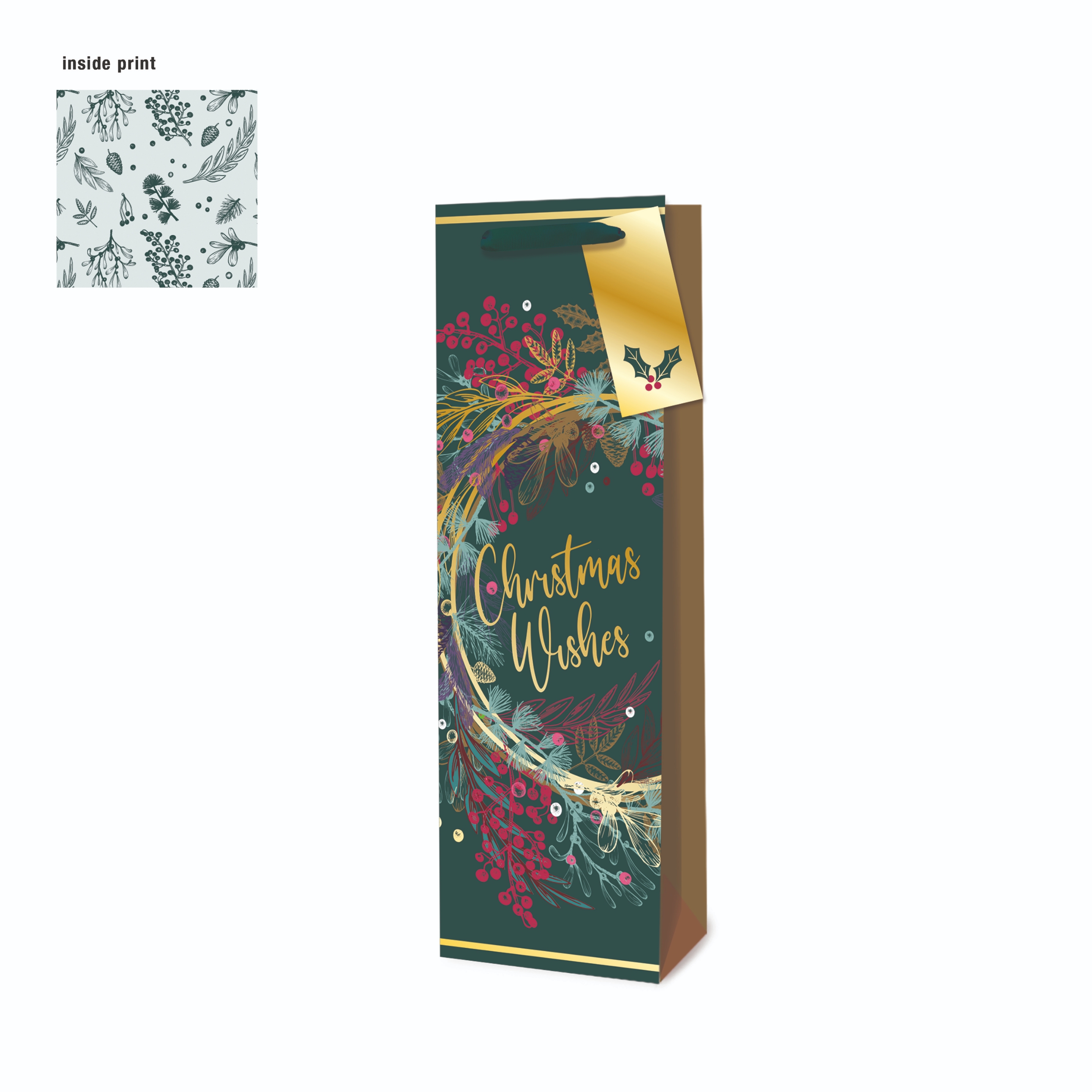 GIFT BAG,Wreath (Bottle) [Packs Only]