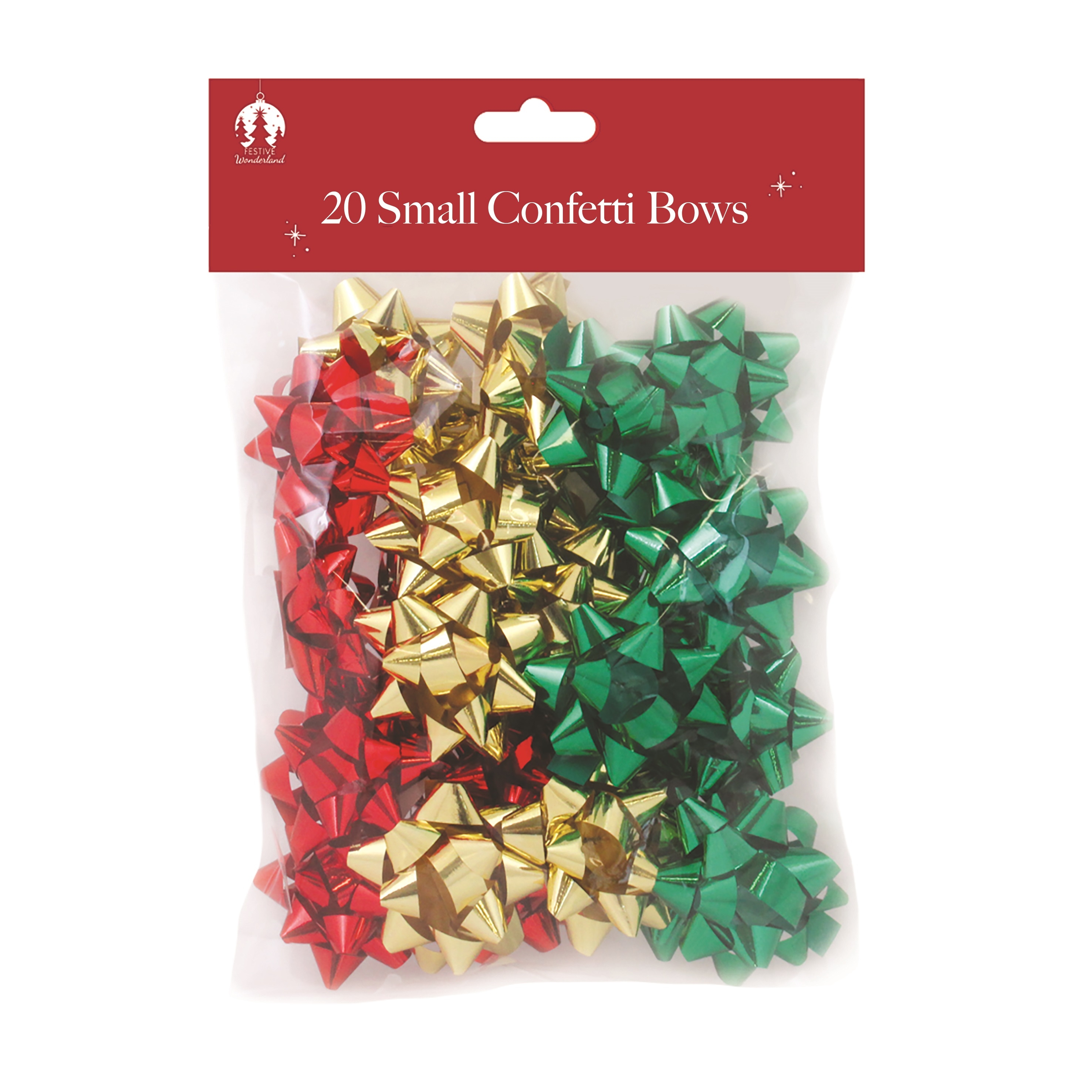 BOW, Gold, Green & Red 20`s H/pk [Packs Only]