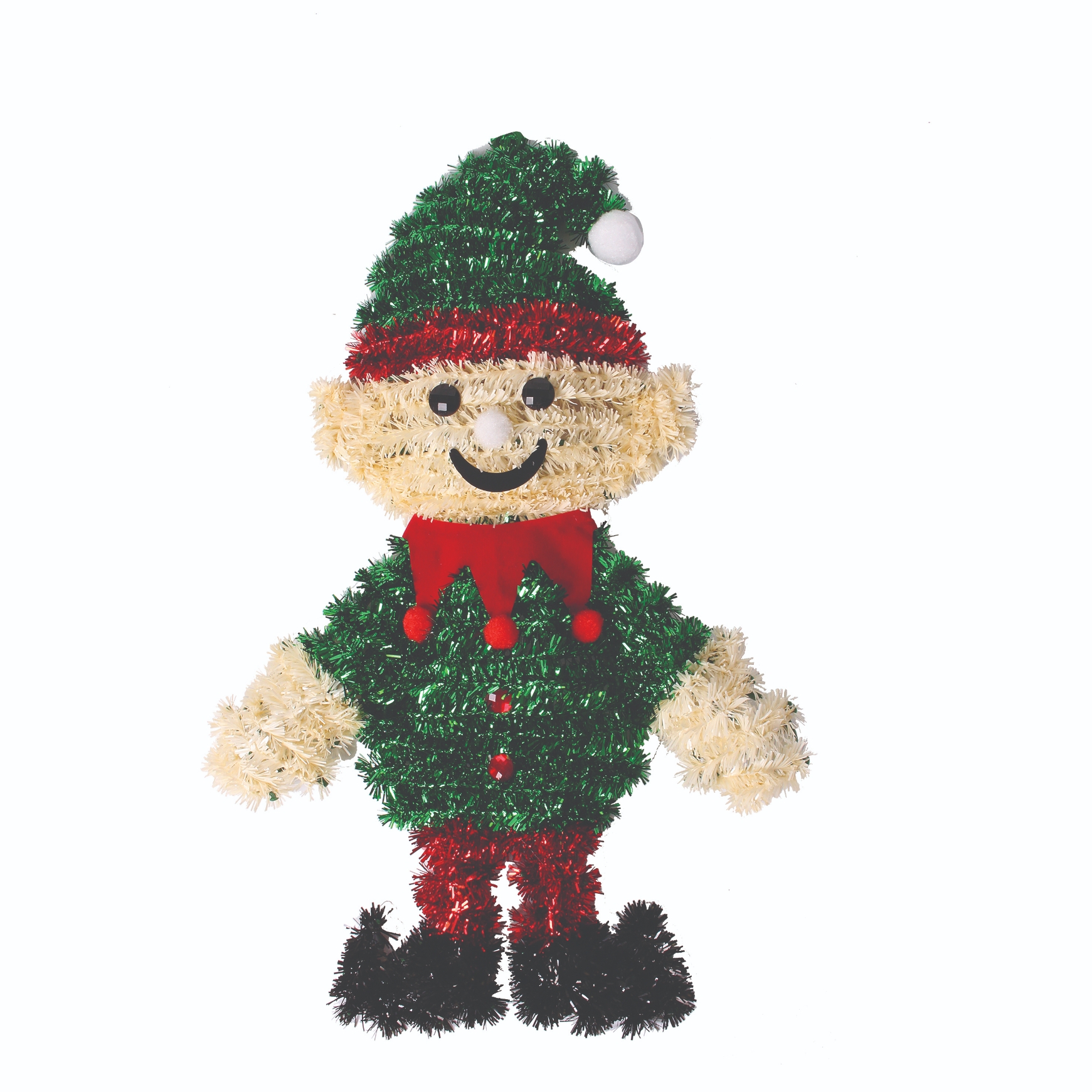 TINSEL WALL PLAQUE,Elf [Packs Only]