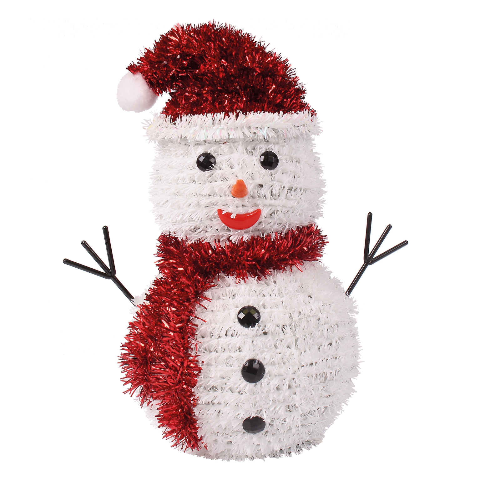 TINSEL ORNAMENT,Snowman [Packs Only]