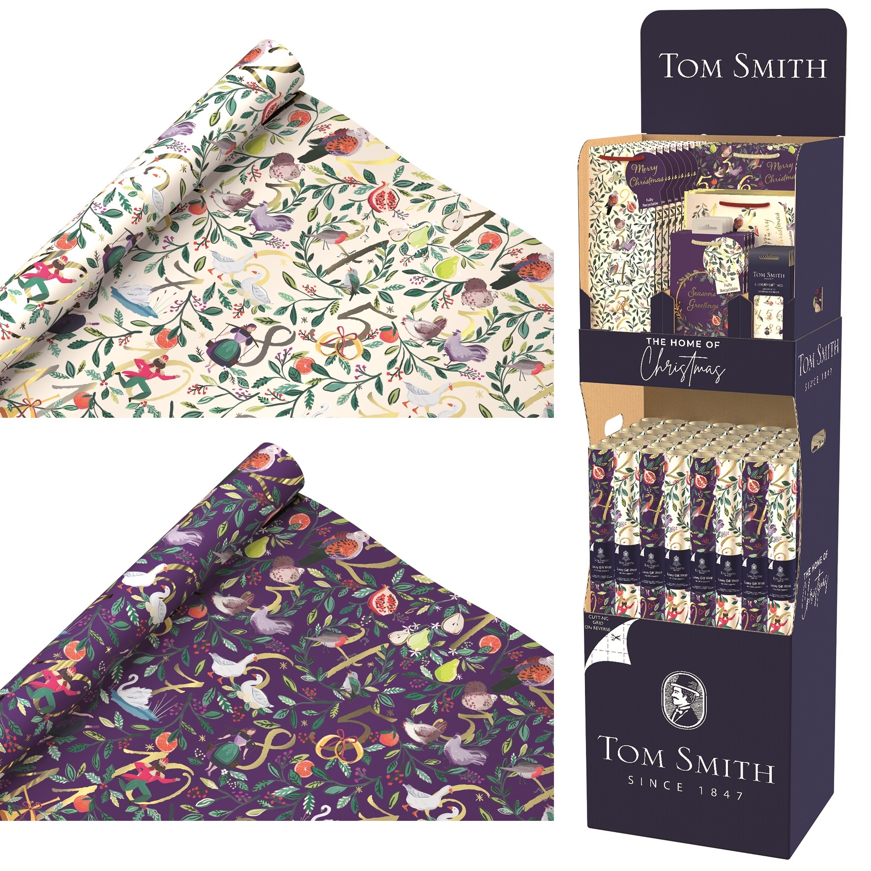 XMAS DISPLAY UNIT,4m 12 Days of Christmas