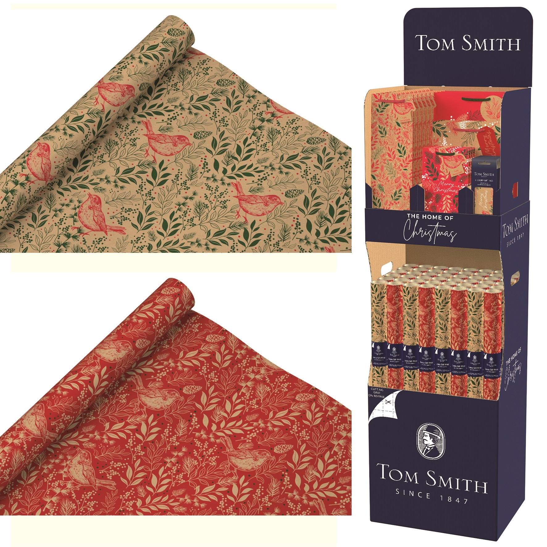 XMAS DISPLAY UNIT,3m Red Robin