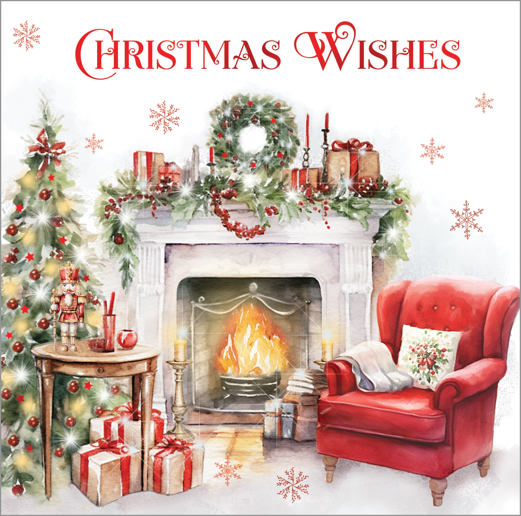 BOXED CARDS,Luxury,Cosy Christmas 24`s [Splittable]