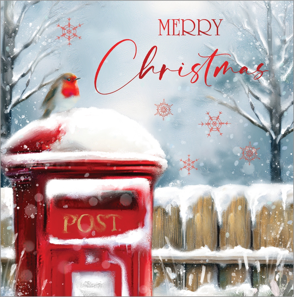 BOXED CARDS,Luxury,Christmas Post 24`s [Splittable]