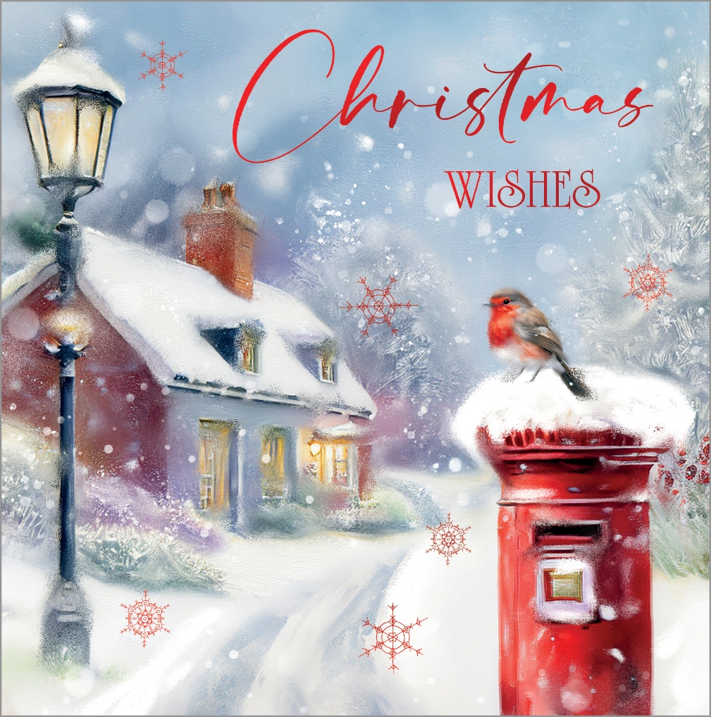 BOXED CARDS,Luxury,Christmas Post 24`s [Splittable]