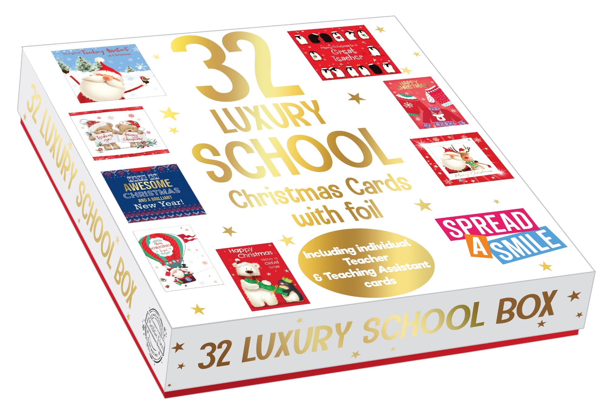 BOXED CARDS,Luxury,School Cards 32`s [Splittable]