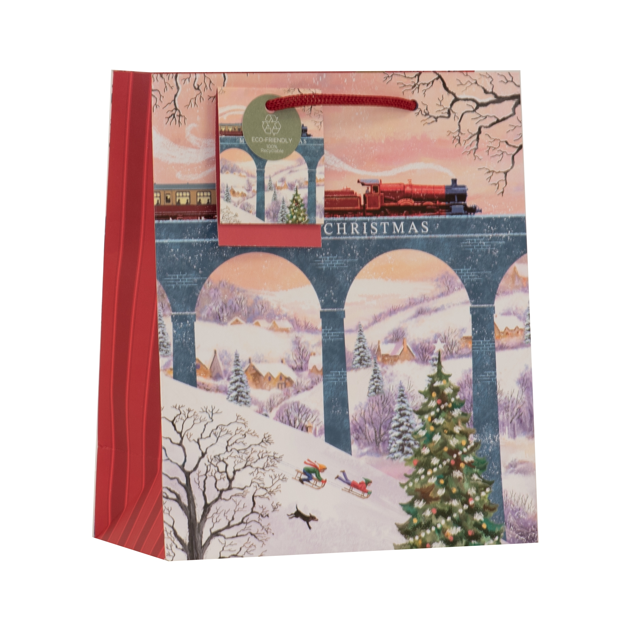 GIFT BAG,Santa Express (Medium) [Packs Only]