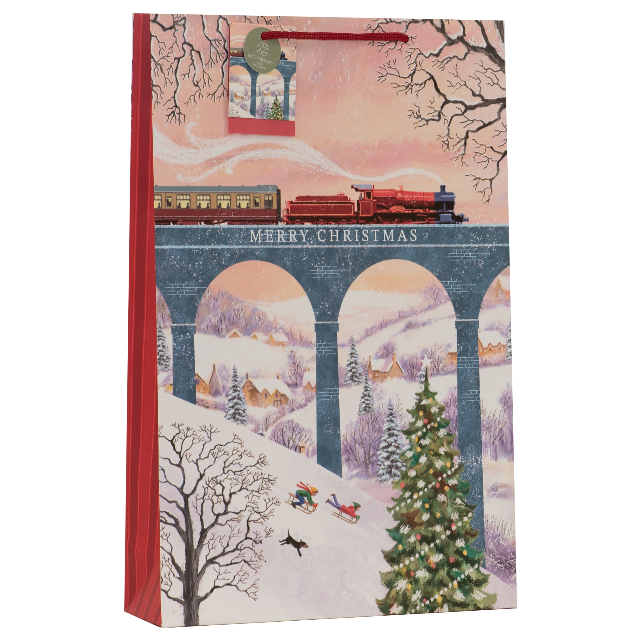 GIFT BAG,Santa Express (Extra Large) [Packs Only]