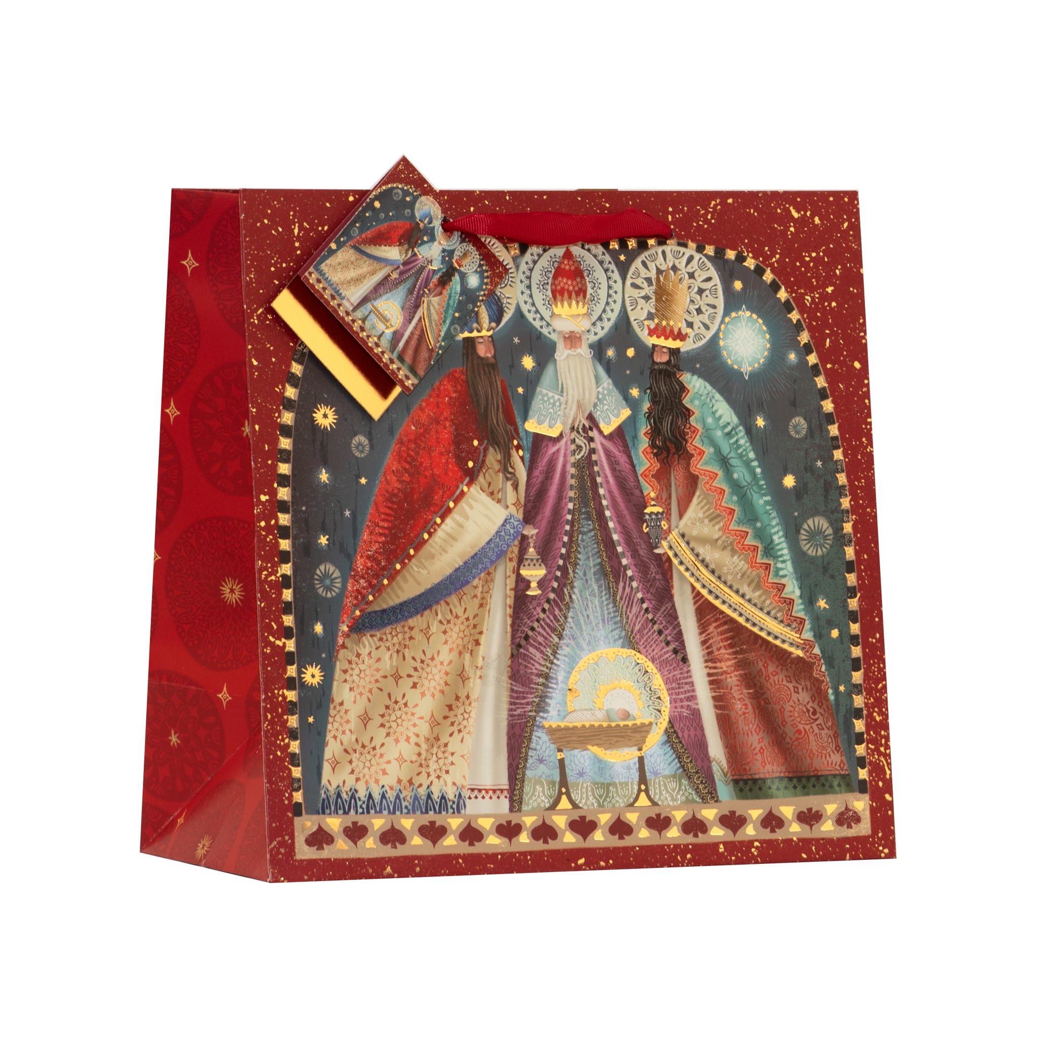 GIFT BAG,Three Kings (Medium Square) [Packs Only]