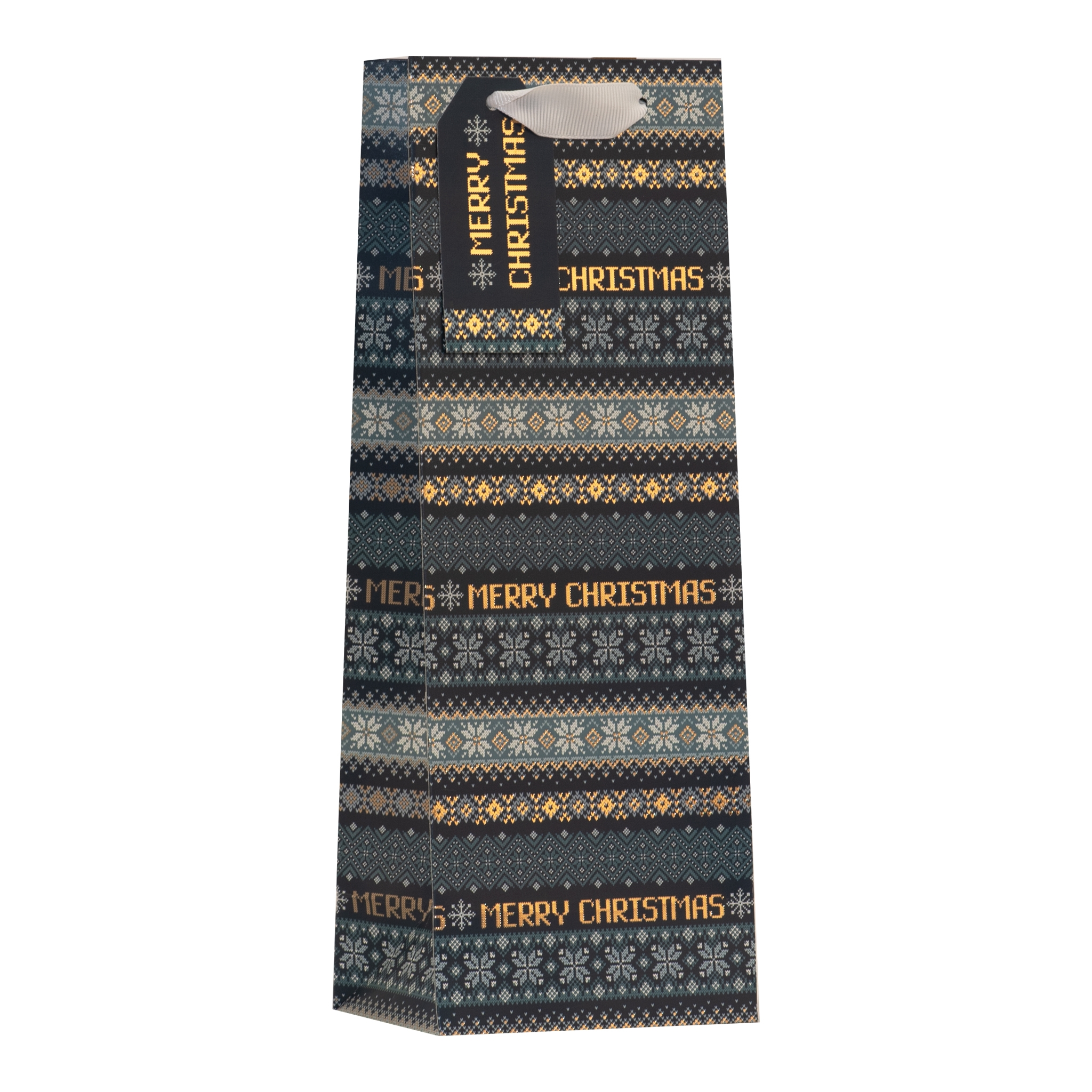 GIFT BAG,Fairisle (Bottle) [Packs Only]