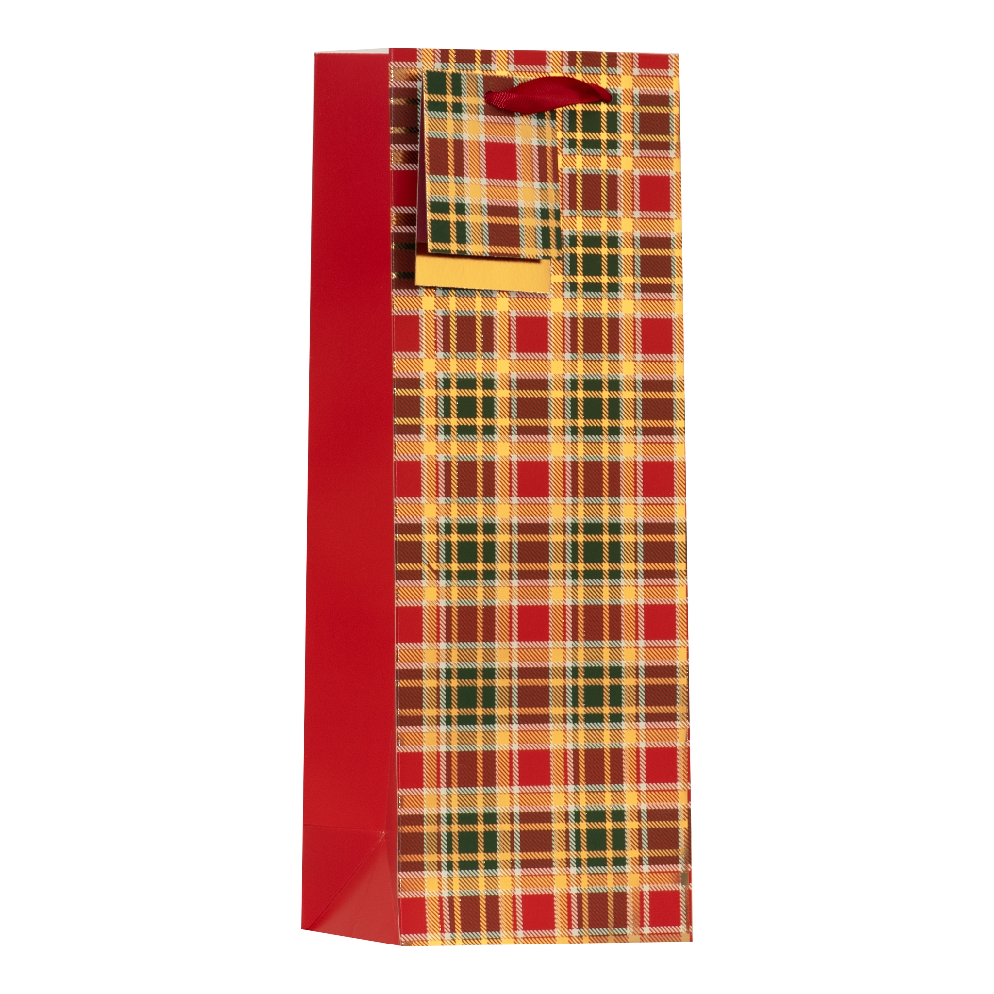 GIFT BAG,Tartan (Bottle) [Packs Only]