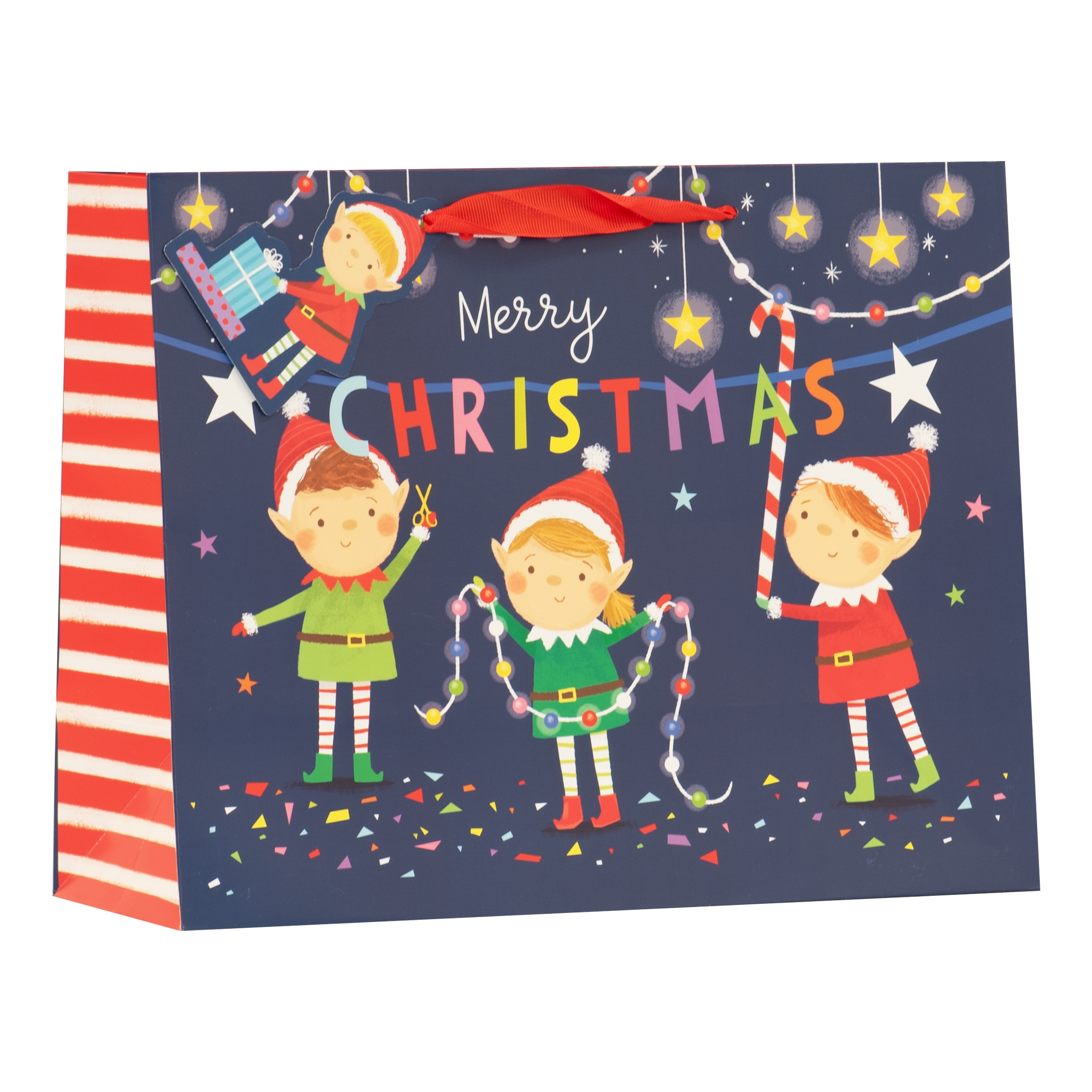 GIFT BAG,Elves (Large Shopper) [Packs Only]