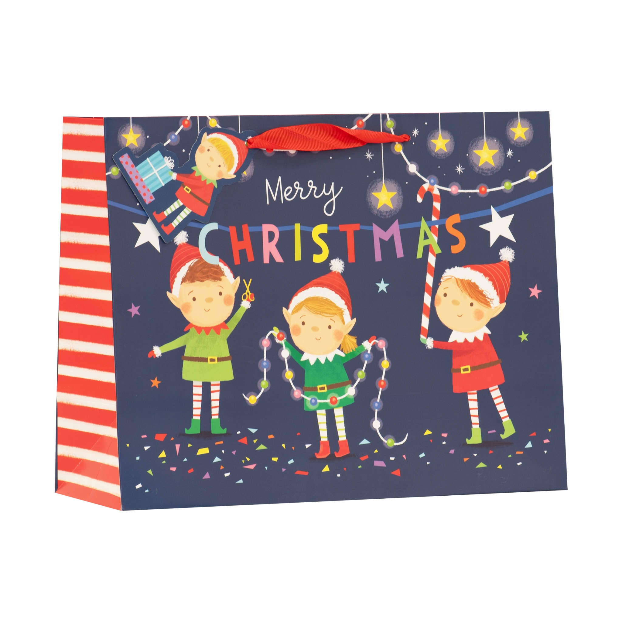 GIFT BAG,Elves (Medium Shopper) [Packs Only]